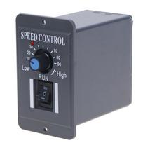 12V 24V 36V 48V Pwm nuolatinės srovės variklio greičio reguliatorius reversinis jungiklis 6A reguliatorius