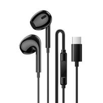 Borofone ausinės BM100 Max Fuente su mikrofonu Typ C (DAC) juodos spalvos