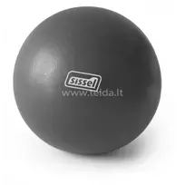 SISSEL® Pilates Soft kamuolys, 26 cm, pilkas