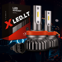 XLED BMW LED Marker 'iai Angel Eyes H8 60W SUPER MINI CAN-BUS ZES +300%