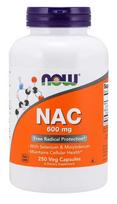 NOW FOODS NAC - N-acetil-L-cisteinas 600 mg (250 kapsulių)