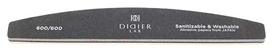 DIDIER LAB Halfmoon Black 600/600 nagų dildė, 1 vnt.