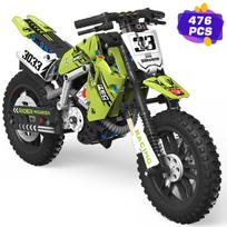Techniniai motociklų konstravimo rinkiniai, 1:10 Masto Modelis, Suderinamas su Lego Kaladėlėmis, Konstruktorių Žaislai Berniukams ir Suaugusiems