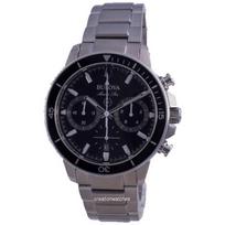 „Bulova Marine Star Quartz Diver“ 96B272 200M vyriškas laikrodis juoda