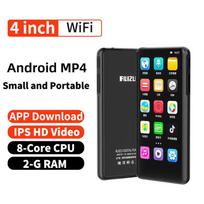 H8 Android WIFI MP3 grotuvas Bluetooth muzikos vaizdo grotuvas su Android sistema 5.1 prisijungti prie WIFI 16GB Walkman palaiko programėlę juoda