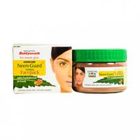 Miltelinė veido kaukė su nimbamedžiu (50 g), Neem Guard žolelių veido kaukė, Baidyanath 7.5