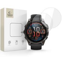 Ekrano apsauga "Tech-Protect Glass Fit+" (2-vnt.) laikrodžiui Garmin Fenix 8 / 8 PRO AMOLED (47 MM)