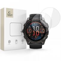 Apsauginis grūdintas stiklas "Tech-Protect Glass Fit+" (2-vnt.) laikrodžiui Garmin Fenix 8 / 8 PRO (51 MM)