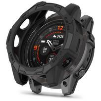 Juodas dėklas "Tech-Protect Defense AIR" laikrodžiui Garmin Fenix 7 / 7 PRO