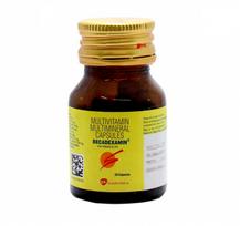 Bekadeksaminas: vitaminų ir mineralų šaltinis (30 dangtelių), Becadexamin, Glaxo Smith Kline