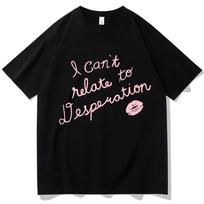 Sabrina Carpenter Espresso Short Sleeve T-shirt Sabrina Carpenter Merch Harajuku Unisex O-neck Casual Shirt emo S
