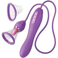 Pipedream Fantasy For Her Ultimate Pleasure Max klitorį stimuliuojantis vibratorius su pompa 22.9 cm