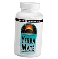 Matės lapų ekstraktas, Yerba Mate, Source Naturals 90 tabl. (71355015) 90tab