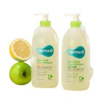 Derma:B Fresh Galvos odos valomasis šampūnas Gėlių žalias 1000ml