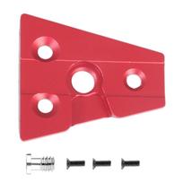 Priedai V-Mount baterijos plokštei V-Lock baterijos jungties plokštė kamerai Vaizdo įrašo maitinimo adapteris Baterijos priedai raudona