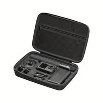 Nešiojamas dėklas DJI Action 3 / 4 / 5 kamerai – kelioninis kietas krepšys su priedų vietomis, apsauga ir dirželiu