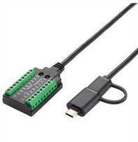 Exsys EXSYS EX-13003 USB 2.0 laidas į 1 x serijinį RS-232/422/485 ir TTL su 18 kontaktų gnybtų bloku