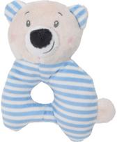 Kūdikio žaislas meškutis barškutis BABY RATTLE PLUSH BEAR įv. rūšys