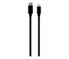 Winner Group - USB laidas Lightning / USB-C 60W 50cm juoda