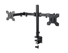 Esperanza ERW018 Stalo laikiklis dviem 10-27'' monitoriams iki 8 kg
