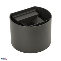 Sieninis šviestuvas, lauko, LED, juodas, apvalus, 12 W, 4000 K, 1100 lm, IP65, IK08, Valit, Bemko, C25-EL2-KR-205GR-4K