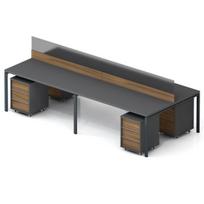 Keturvietis darbo stalas Promo T17S