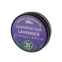Kietas plaukų ir kūno šampūnas "lavender" (in aluminium jar) Saules Fabrika, 60g