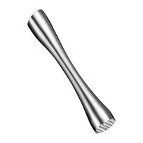 Nerūdijančio plieno ledo smulkinimo plaktukas-grūstuvas, skirtas naudoti namuose ir bare, ergonomiška rankena, 20 cm kokteilių grūstuvas S