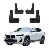4 vnt. Automobilio purvasargiai, purvasaugiai, purvasargiai, automobilio purvasargiai, suderinami su BMW X2 F39 2018 2019 2020 BM-13 juoda