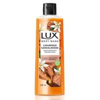 Lux Kūno prausiklis PRABANGUS SANTALAS su Santalo aliejumi ir Tuberozų aromatu Buteliukas iki 12 val.*| Be parabenų|| 245 ml