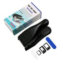 SIM kortelės pjaustyklės adapteris 122*55*67mm 5 vnt. Pjovimo įrankis Išstūmimo kaištis Daugiafunkcis Tikslus prigludimas Pack of 1