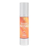 Secret Play Sensual Massage Oil Peach, 50 ml Persikų kvapo masažo aliejus