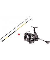 Spiningo meškerės ir ritės komplektas ZFish Combo Kodiak, 2.40m, Zeus ZX8000