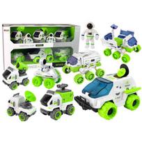 Kosminių transporto priemonių rinkinys 6in1 LeanToys