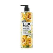 Lux Botanicals prausimosi gelis, saulėgrąžų ir alavijų, dušo gelis moterims, 100% natūralūs ekstraktai, suteikia švytinčią odą, be parabenų, 450 ml
