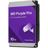 Standusis diskas AV WD Purple Pro (3,5'', 10 TB, 256MB, 7200 aps/min, SATA 6Gb/s)