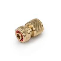 Greita jungtis žarnai 1/2 Bradas BRASS su STOP funkcija