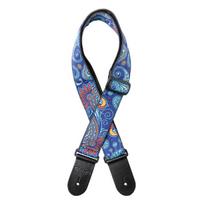 Gitaros diržas Stagg SWO-PSLY 2 BLU