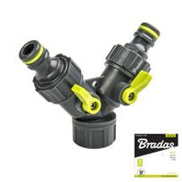 Čiaupo adapteris 3/4 su vožtuvais Bradas LIME LINE