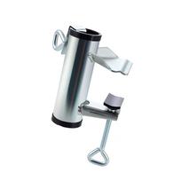 Outdoor Patio Umbrella Clamp Umbrella Clip Umbrella Stand Holder Patio Umbrella Stand for Beach Courtyard Balcony Deck sidabras