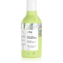 so!flow Low Porosity Hair Humectant Shampoo valomasis šampūnas apimtį praradusiems plaukams 400 ml