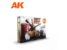 AK Interactive - Rust and Abandoned - 3rd generation - Akrilinių dažų rinkinys, AK11605