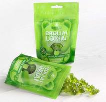 Guminukai BROLIAI LOKIAI, obuolių skonio, su medumi, 100 g
