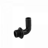 Jungtis alkūnė Bradas PIN LUG PP su tarpikliu, 1" išor.sr. - 1" žarnai