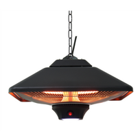 TunaBone Electric Ceiling Patio Heater | TB2088-01 | Patio heater | 2000 W | Number of power levels 3 | Black | IP24