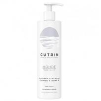 Cutrin Hohde Platinum Cleansing Conditioner Valomasis kondicionierius šviesintiems plaukams, 400ml
