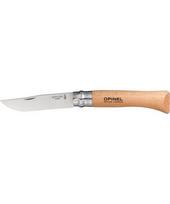 Peilis Opinel 10, Inox nerūdijantis plienas, buko medienos