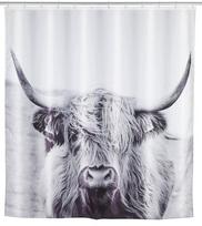 Dušo užuolaida YAK, 180 x 200 cm, poliesteris, WENKO
