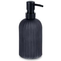 Stiklinis muilo dozatorius, juodas, 400 ml