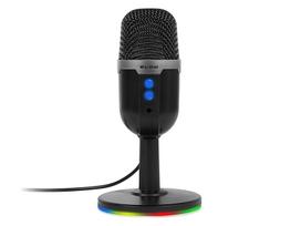 Studijinis mikrofonas su BLOW LED stovu